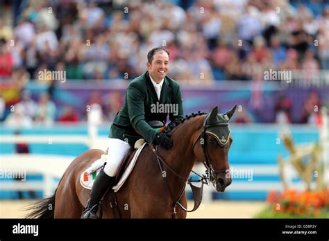 Ireland's Cian O'Connor riding Blue Loyd 12 in the Equestrian Jumping Individual Final Round B ...