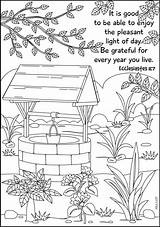 Ecclesiastes 3 Coloring Pages sketch template