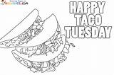 Taco Coloring Pages sketch template