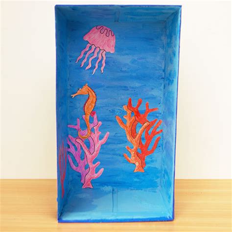 Coral Reef Underwater Painting Ideas Easy