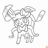 10 Sylveon Pokemon Coloring Pages  KoloringPages sketch template