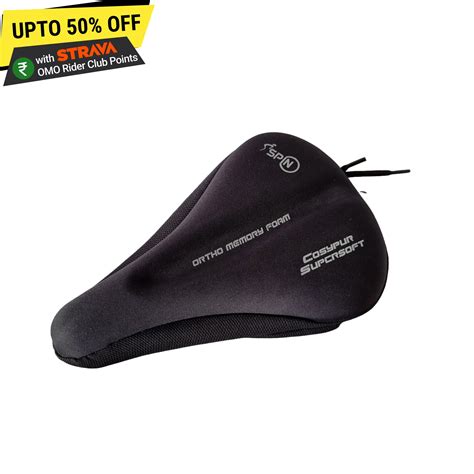 Bicycle Seat Cover - Ortho Memory Foam for Ulta soft cushioning Online ...