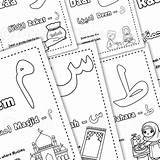 Islamic Alphabet Coloring Pages Alif Baa Taa Learning Activity For  sketch template