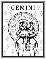 Gemini Coloring Pages Explore And Color sketch template