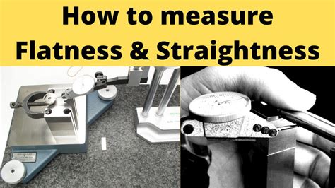 How to measure flatness and straightness of surface | Flatness measurement |straightness ...