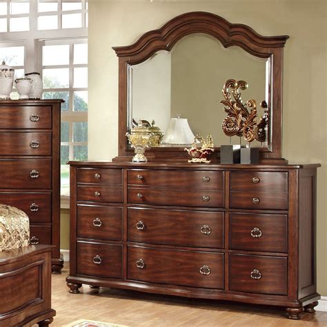 Hokku Designs Jamine 9 Drawer Dresser with Mirror & Reviews | Wayfair