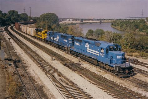 Conrail CR 6417 EMD SD40-2 Kansas City, KS. | Conrail SD40-2… | Flickr