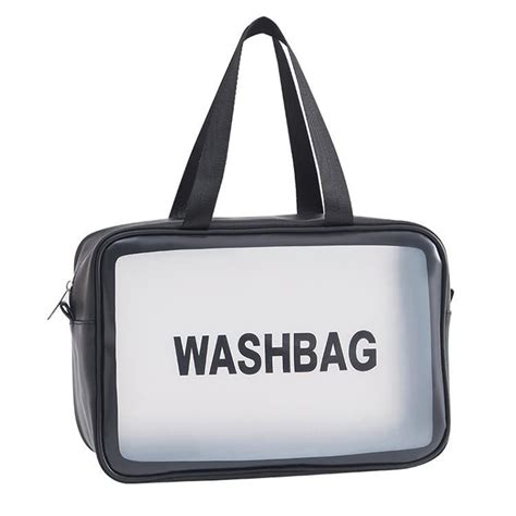 Frosted Large Capacity Waterproof Toiletry Bag With Handle | Shop Today. Get it Tomorrow ...