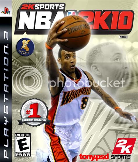 Tony.psd: NBA 2K10 Golden State Variant Cover for the PS3