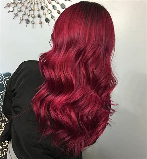 Ruby Red Hair Dye Color Ideas