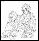 Demon Slayer Coloring Pages 49 – Simply sketch template