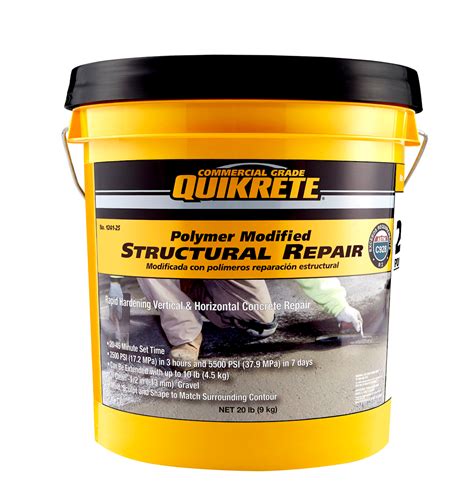 QUIKRETE Polymer Modified Structural Repair From: The QUIKRETE Companies | For Construction Pros