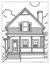 Free Printable House Coloring Pages  Printables Hub sketch template