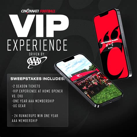 Cincinnati Bearcats on Twitter: "Get the full #Bearcats VIP experience ...