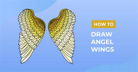 How to Draw Angel Wings | Design School