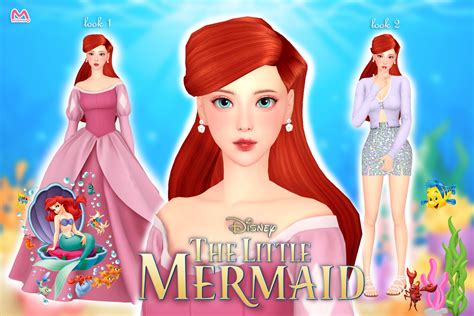 🦞Ariel🧜‍♀ (Disney Princess)👑 | Mildchoco | Sims 4 collections, Sims 4, Sims 4 body mods