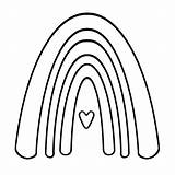 Download Rainbow Heart Coloring Royalty Free Stock Illustration  sketch template