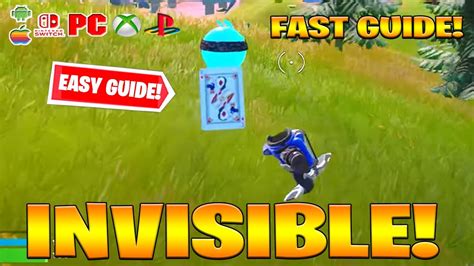 How To Get Invisible in Fortnite Glitch! - YouTube