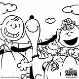 Snoopy Halloween Coloring Pages Sketch Page sketch template