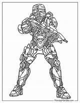 Halo Arbiter Coloring Pages 2025 sketch template