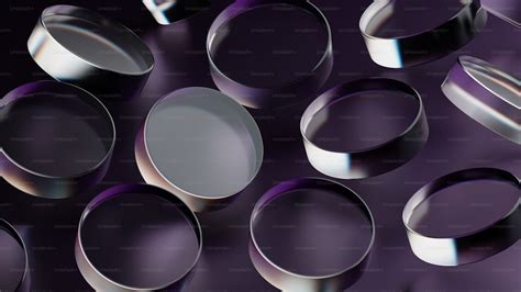 A bunch of shiny metal objects on a purple background photo – Background Image on Unsplash