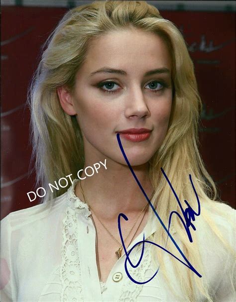 Amber Heard 8 X10 20x25 Cm Autographed Hand Signed - Etsy UK in 2022 ...