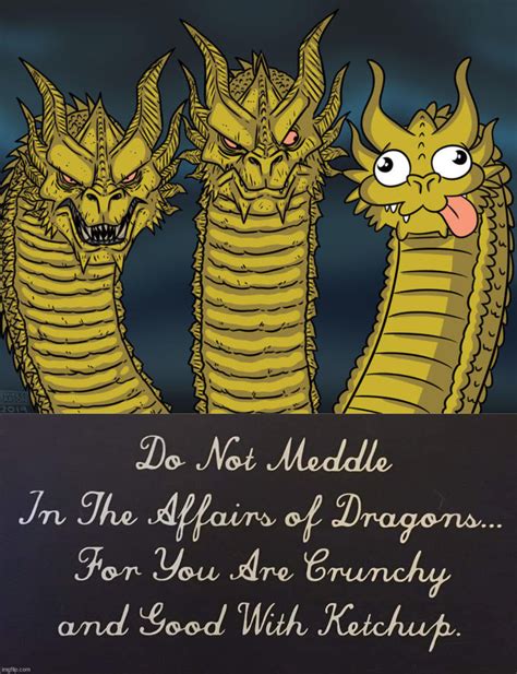 Image tagged in three-headed dragon - Imgflip