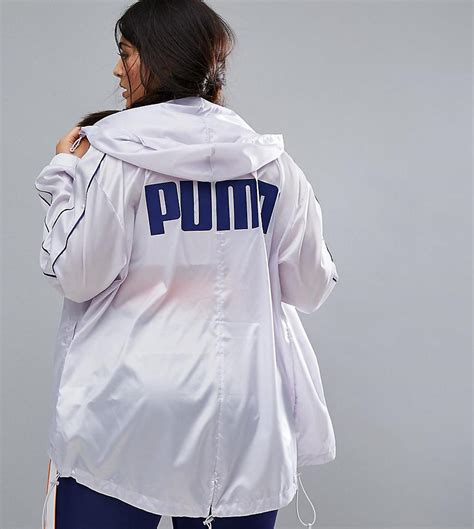 Lyst - Puma Exclusive To Asos Plus Windbreaker Jacket in Purple