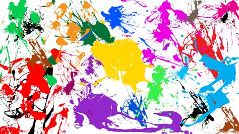 Paint Splatter Wallpaper | Design Rumah Minimalis