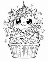 74 Irresistible Cupcake Coloring Pages For Kids And Adults  Our sketch template