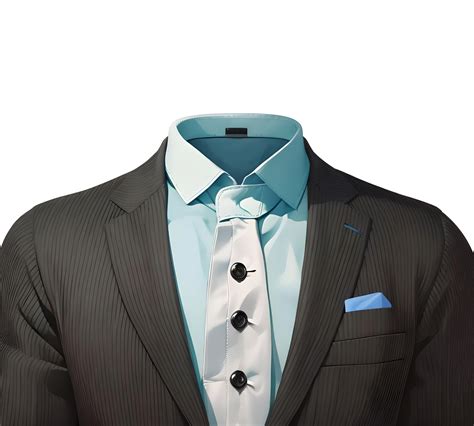 Men.Black half suit coat. Art design company business clothing design by AI Generative 28242161 PNG