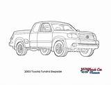 Toyota Tundra Coloring Pages sketch template