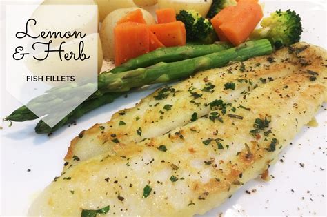 Lemon and Herb Fish Fillets Recipe - Mumslounge