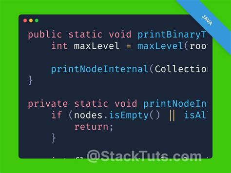 How to print binary tree diagram in java? - StackTuts