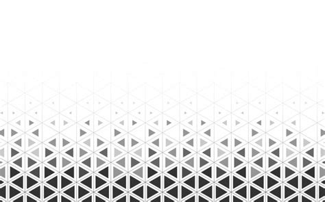 Free Vector | Gray triangle patterned on white background | Geometric ...