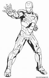Iron Man Coloring In Pages68de Page Printable sketch template