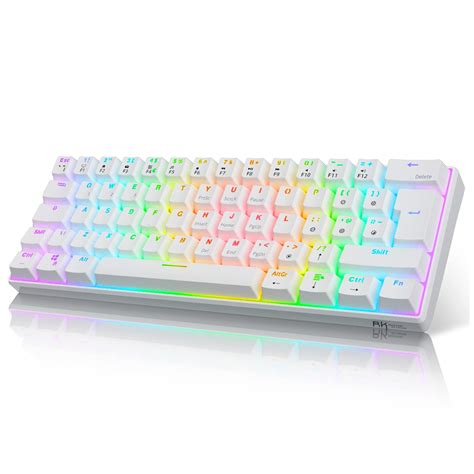 Buy RK ROYAL KLUDGE RK61 Wireless Mechanical Keyboard, Hot Swappable Triple Mode 2.4Ghz/BT5.0 ...