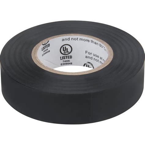 Black Electrical Tape 3/4-Inch x 60-Feet - Harbour Supply