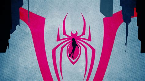 Spiderman Into The Spiderverse Illustrated Poster Wallpaper,HD ...