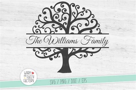 Split Monogram Family Tree Svg Tree Svg Family Tree Svg - Etsy Australia