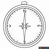 Compass Coloring Page  Easy Drawing Guides sketch template