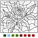 Color By Number Coloring Pages  100 Printable sketch template