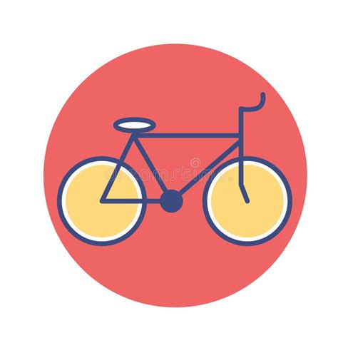 Cartoon Bicycle Icon Emoji Illustration Isolated Stock Illustration - Illustration of isolated ...