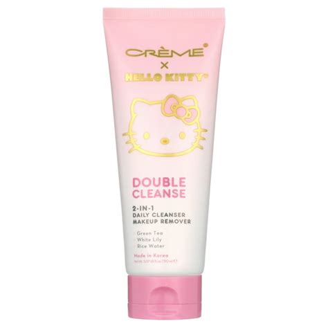 The Crème Shop Hello Kitty Double Cleanser 2- in-1 Facial Foam Cleanser for All Skin Types ...