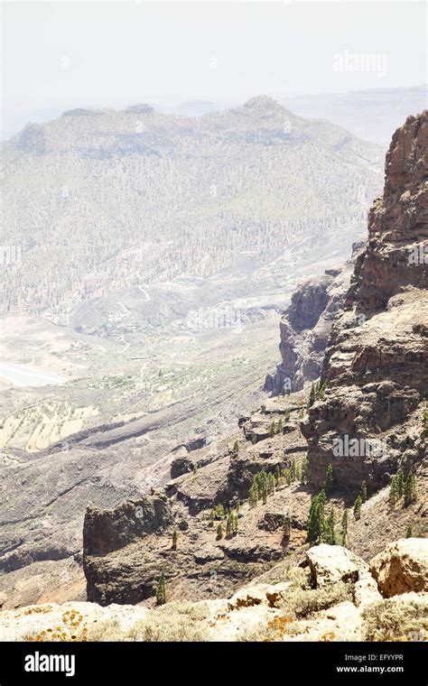 Mountains of Gran Canaria Island Stock Photo - Alamy