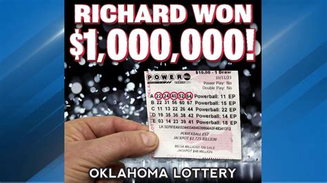 Edmond man becomes Oklahoma Lottery's 80th millionaire with Powerball win