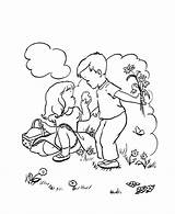 Free Kids Sharing Coloring Page Download  sketch template