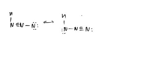 SOLVED:The Lewis structure for hydrazoic acid may be written as HN=N=N̈