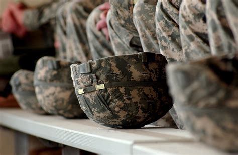 Army combat helmets | Army combat helmets assigned to Soldie… | Flickr