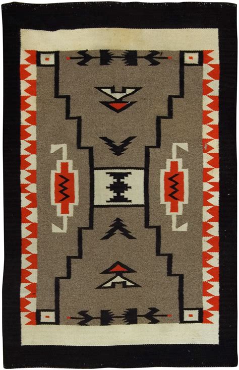 Vintage Native American Navajo Rug - U-2271 - Lavender Oriental Carpets